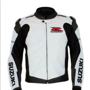 SUZUKI GSXR MOTORCYCLE RIDING JACKET SIZE LARGE